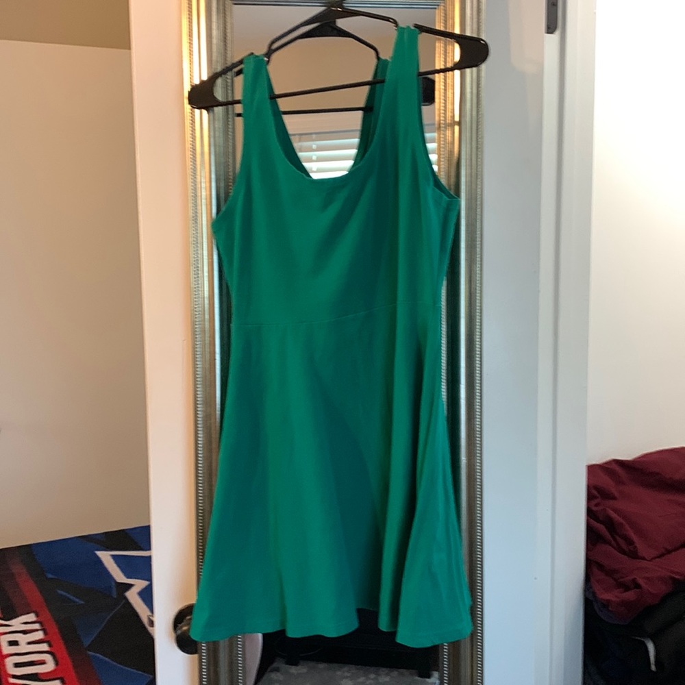 Green short dress from Express. Size large
